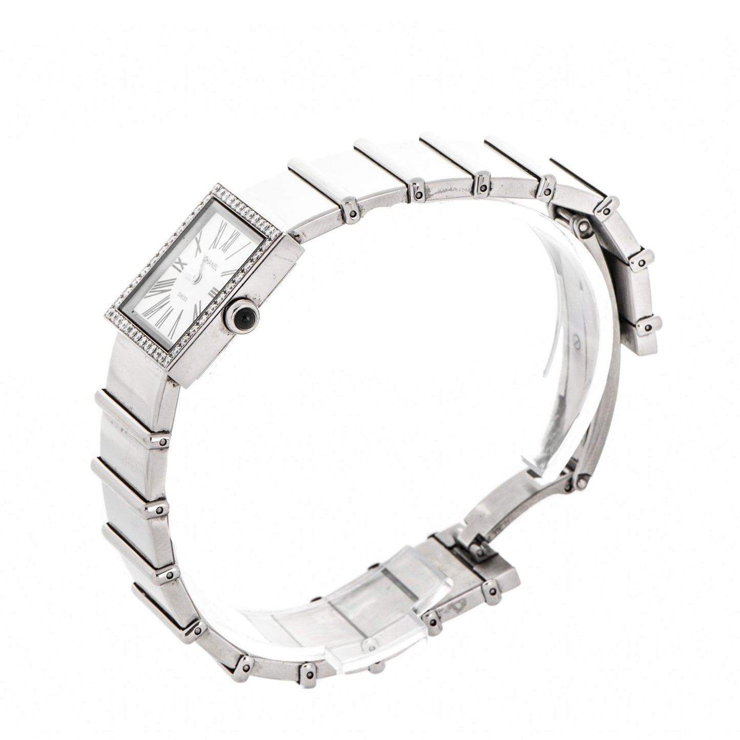 Stainless Steel Diamond 23mm Mademoiselle Quartz Watch