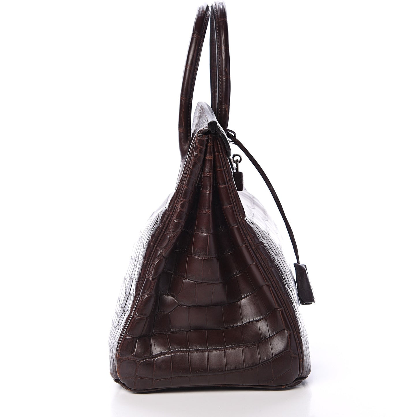 Matte Crocodile Birkin 35 Chocolate