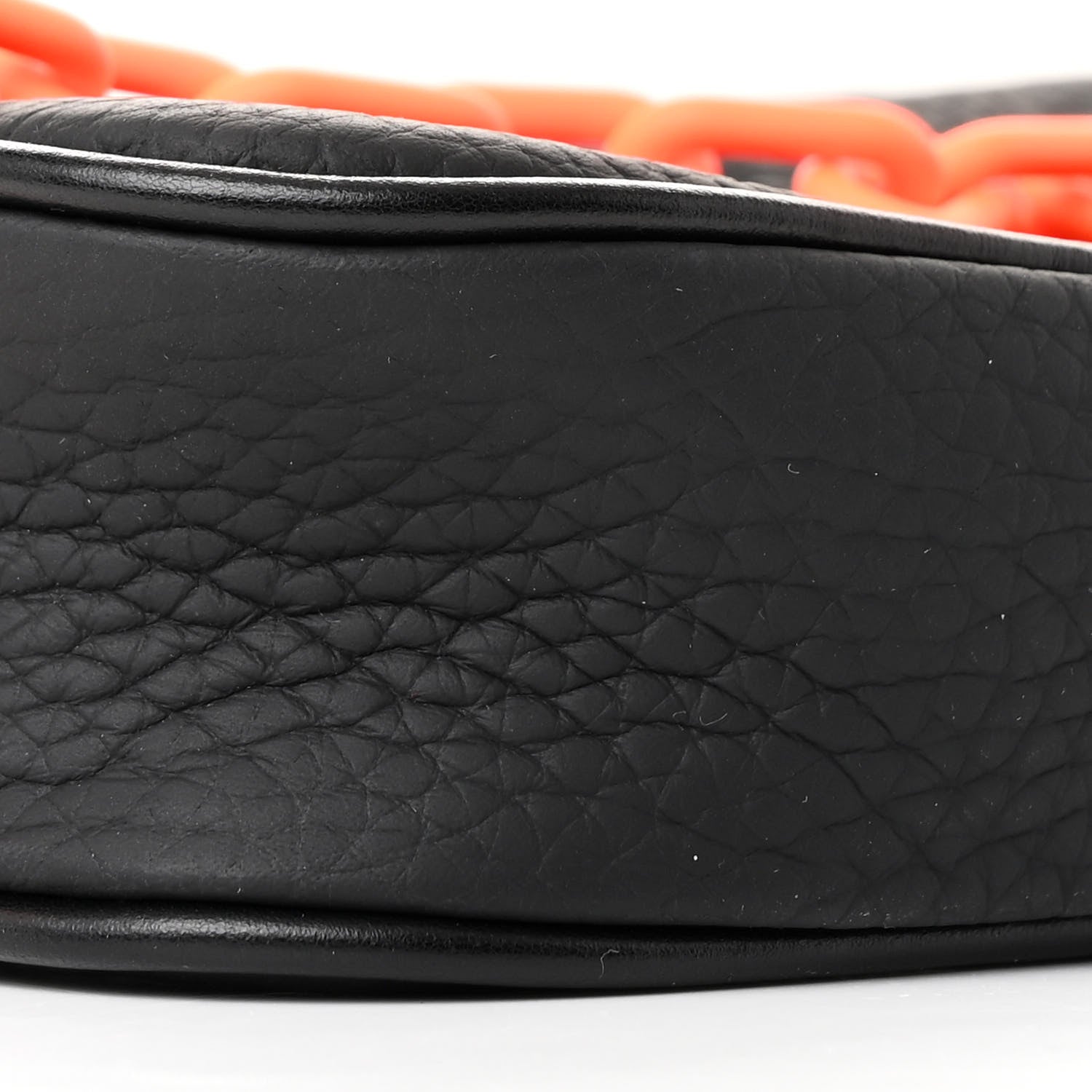 Louis Vuitton Taurillon Monogram Uniformes Solar Ray Soft Pochette Volga Belt Bag Black 9 of 11