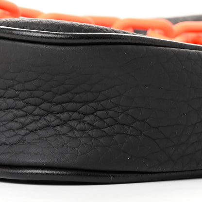 Louis Vuitton Taurillon Monogram Uniformes Solar Ray Soft Pochette Volga Belt Bag Black 9 of 11