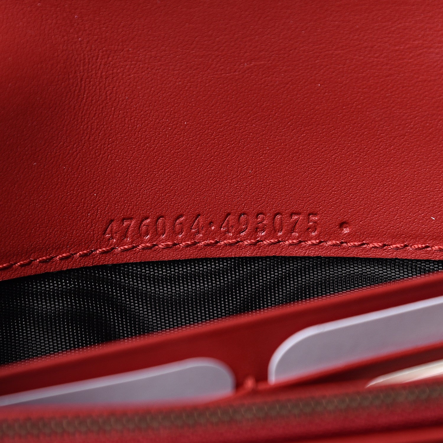 Gucci Calfskin Queen Margaret Flap Wallet Blue Agata Hibiscus Red Mystic White 6 of 9