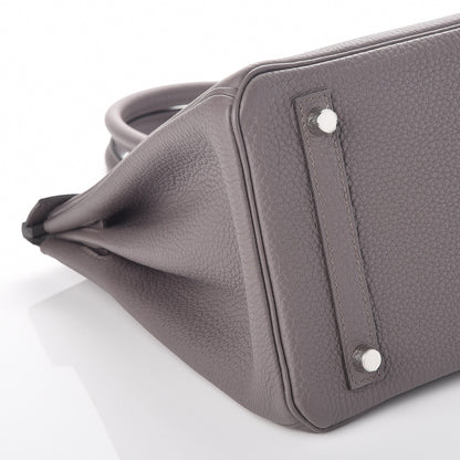 Hermes Togo Birkin 30 Etain 13 of 31