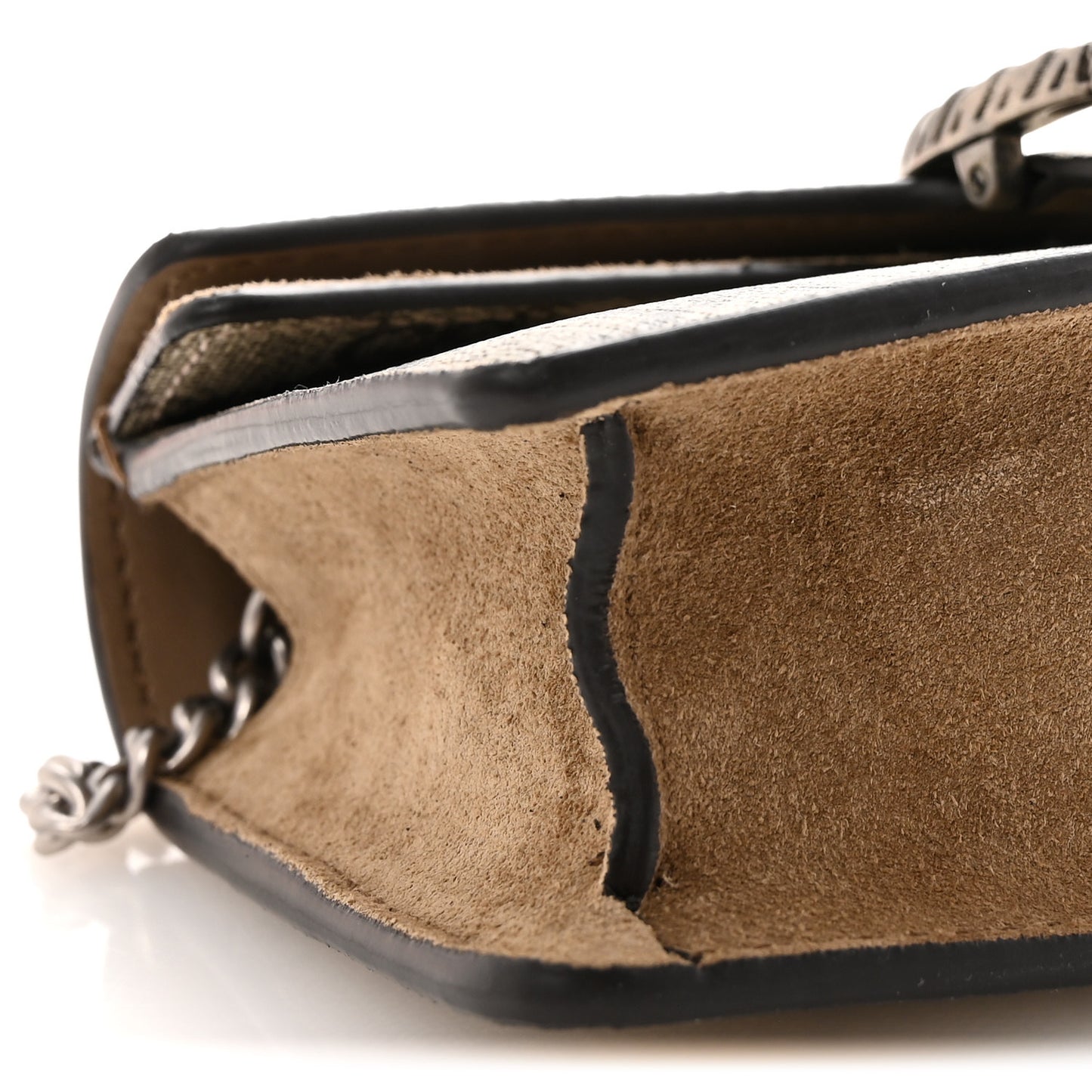GG Supreme Monogram Super Mini Dionysus Shoulder Bag Taupe