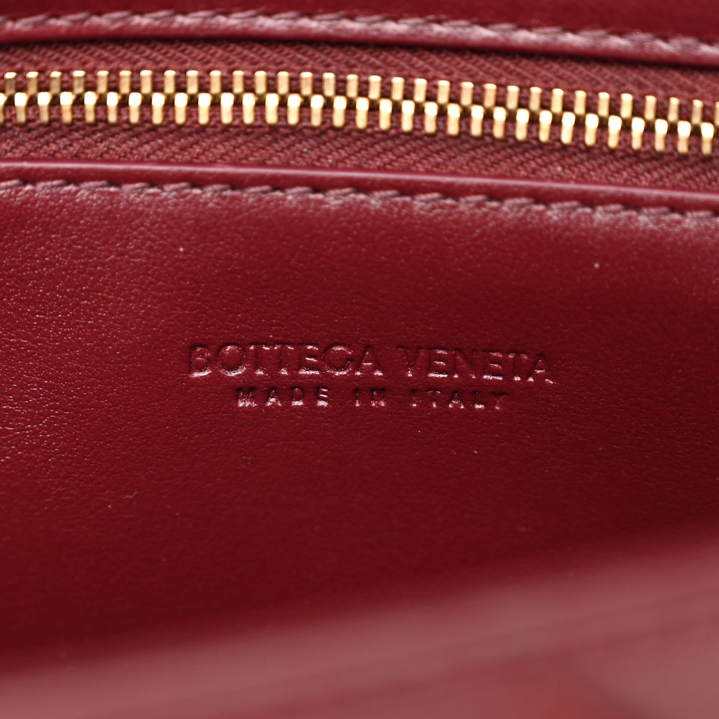 Nappa Intrecciato Mini Andiamo Crossbody Bag Barolo