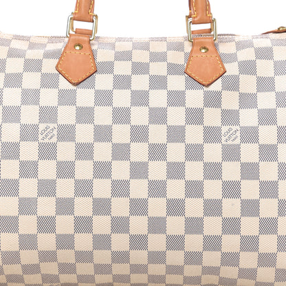 Louis Vuitton Damier Azur Speedy 35 7 of 10