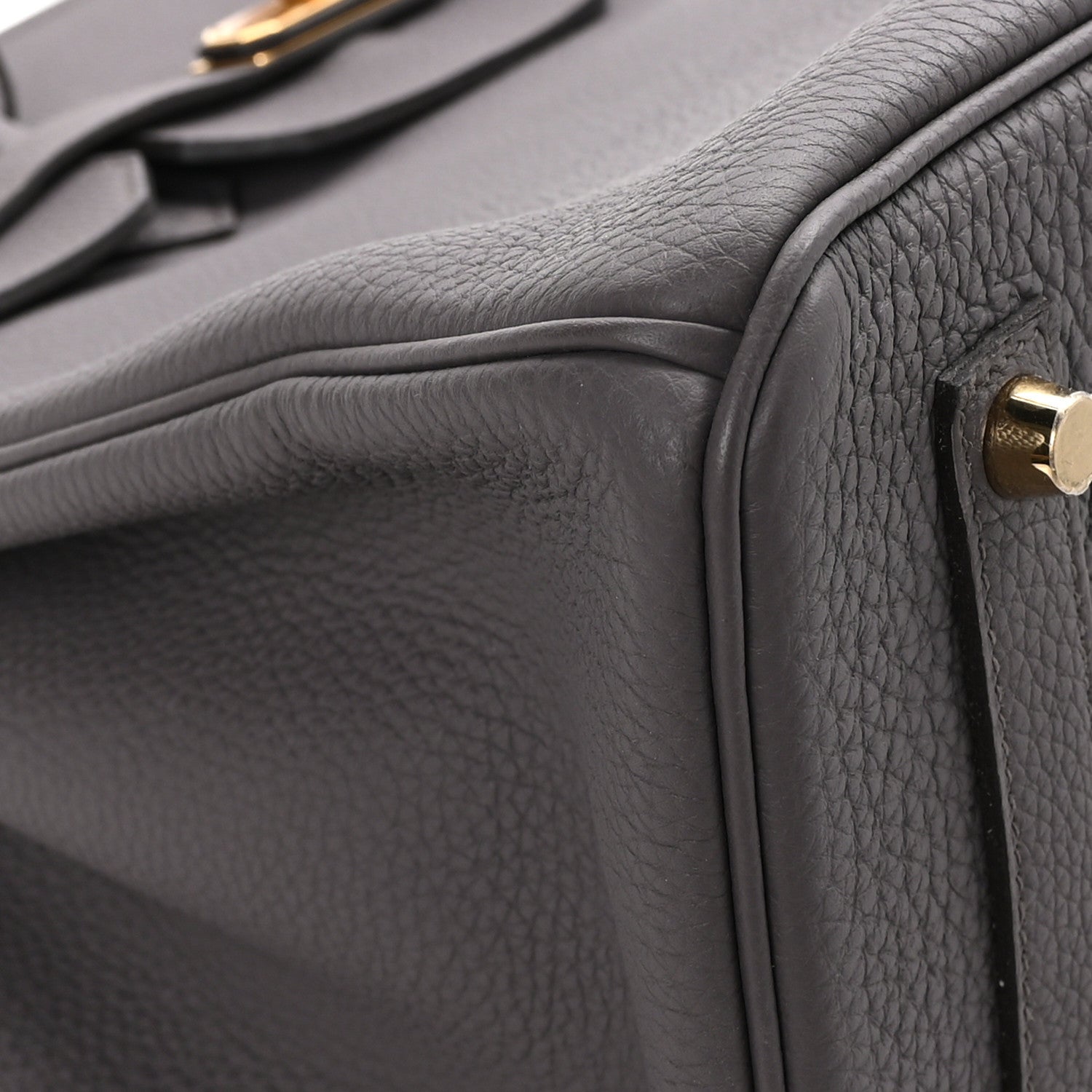 Hermes Togo Birkin 40 Etain 8 of 12