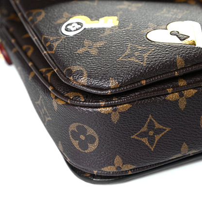 Louis Vuitton Monogram Love Lock Pochette Metis 5 of 8