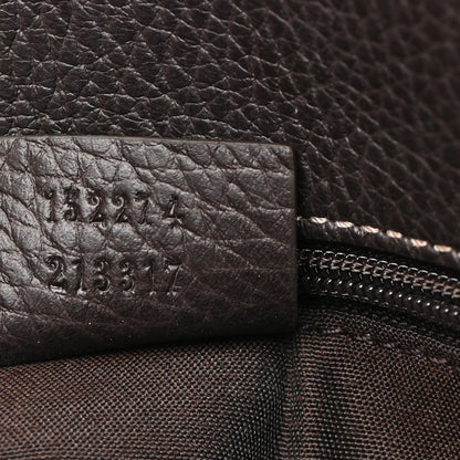 Gucci Crystal Monogram Tote Dark Brown 6 of 9