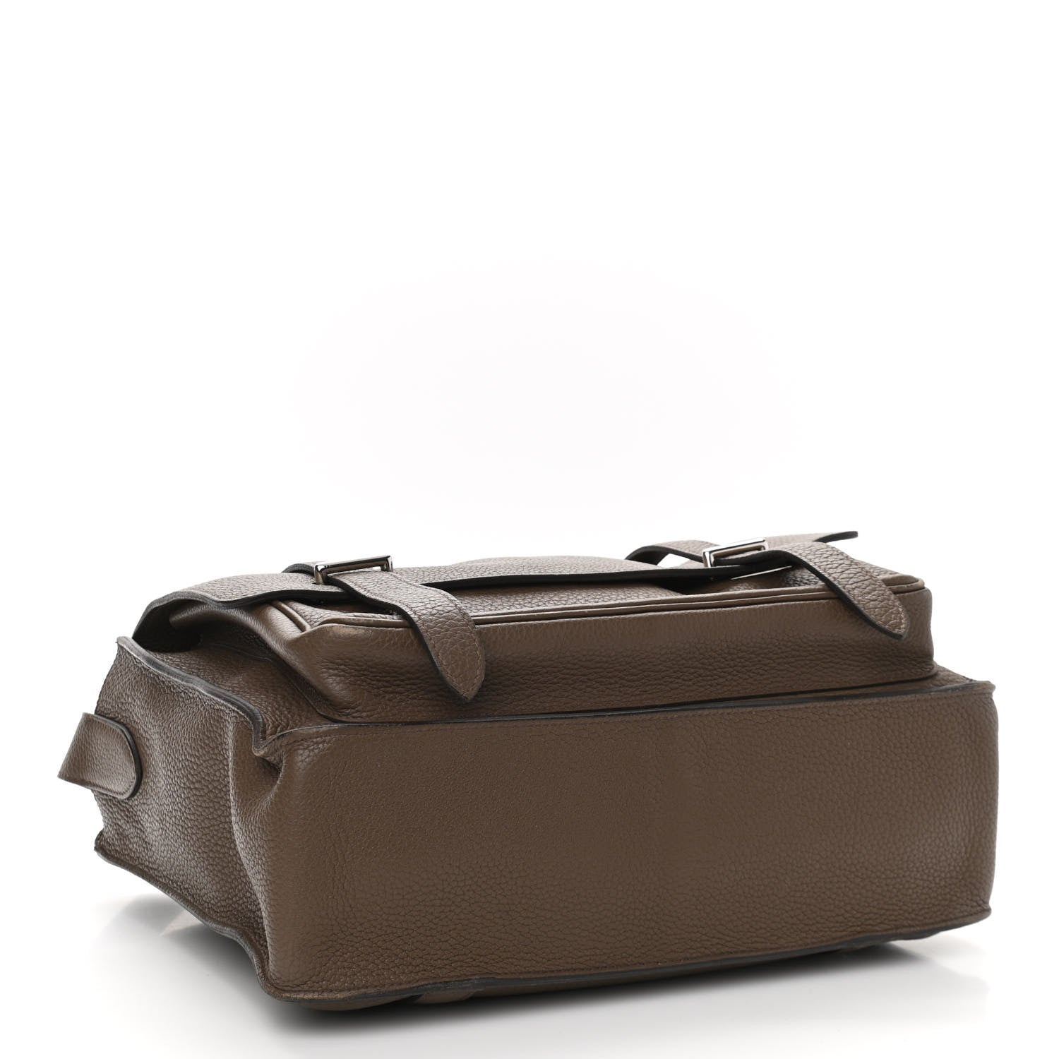 Hermes Taurillon Clemence Steve Caporal Messenger Cacao 4 of 14