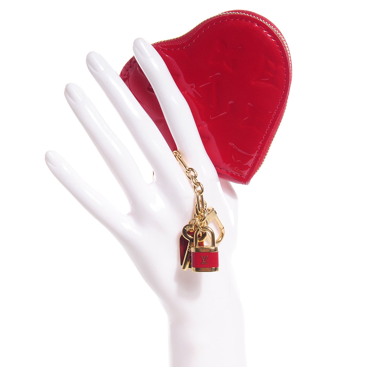 Vernis Coeur Heart Coin Purse Pomme D'Amour