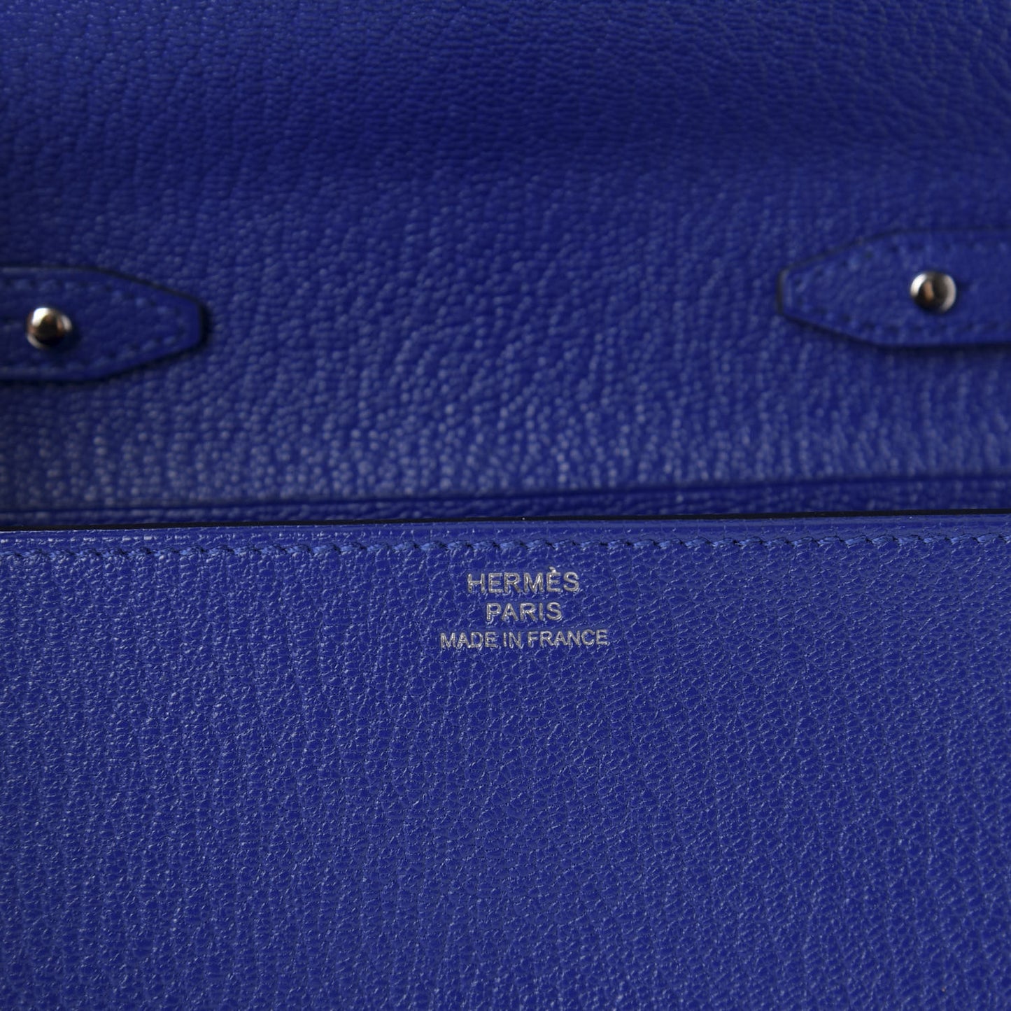 Chevre Mysore Clic 16 Wallet Bleu Electrique
