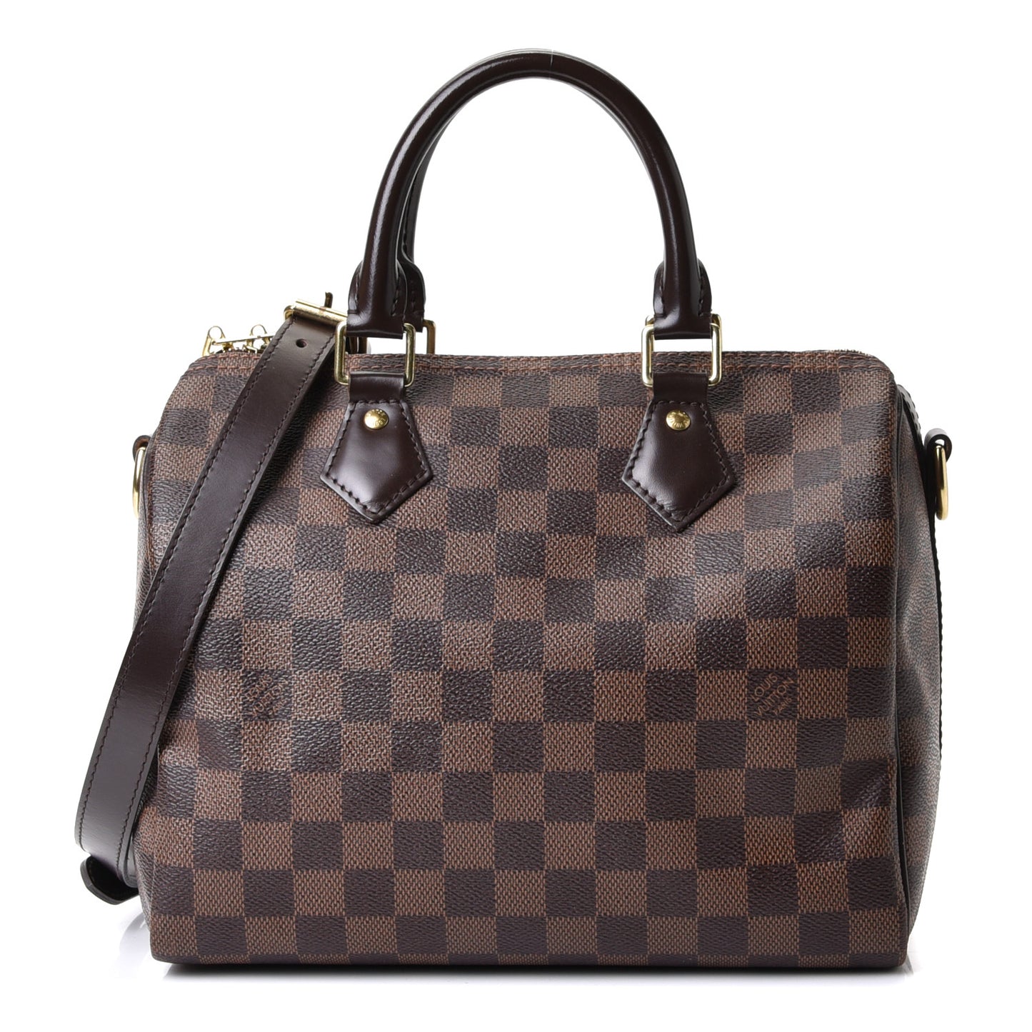 Damier Ebene Speedy Bandouliere 25