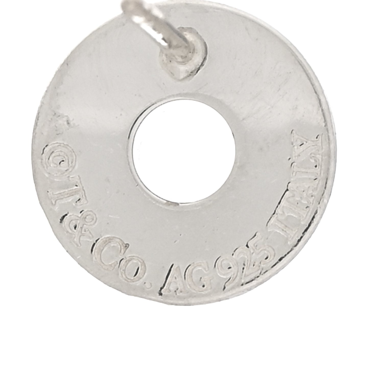 Sterling Silver 1837 Circle Earrings