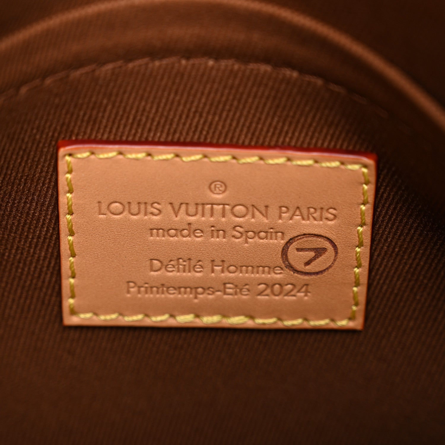 Louis Vuitton Damier Pop Chess Messenger Orange 6 of 9