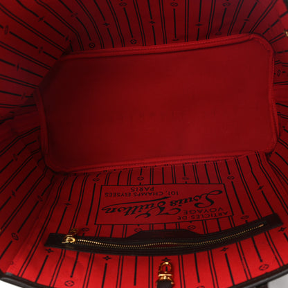 Louis Vuitton Damier Ebene Neverfull MM 4 of 9