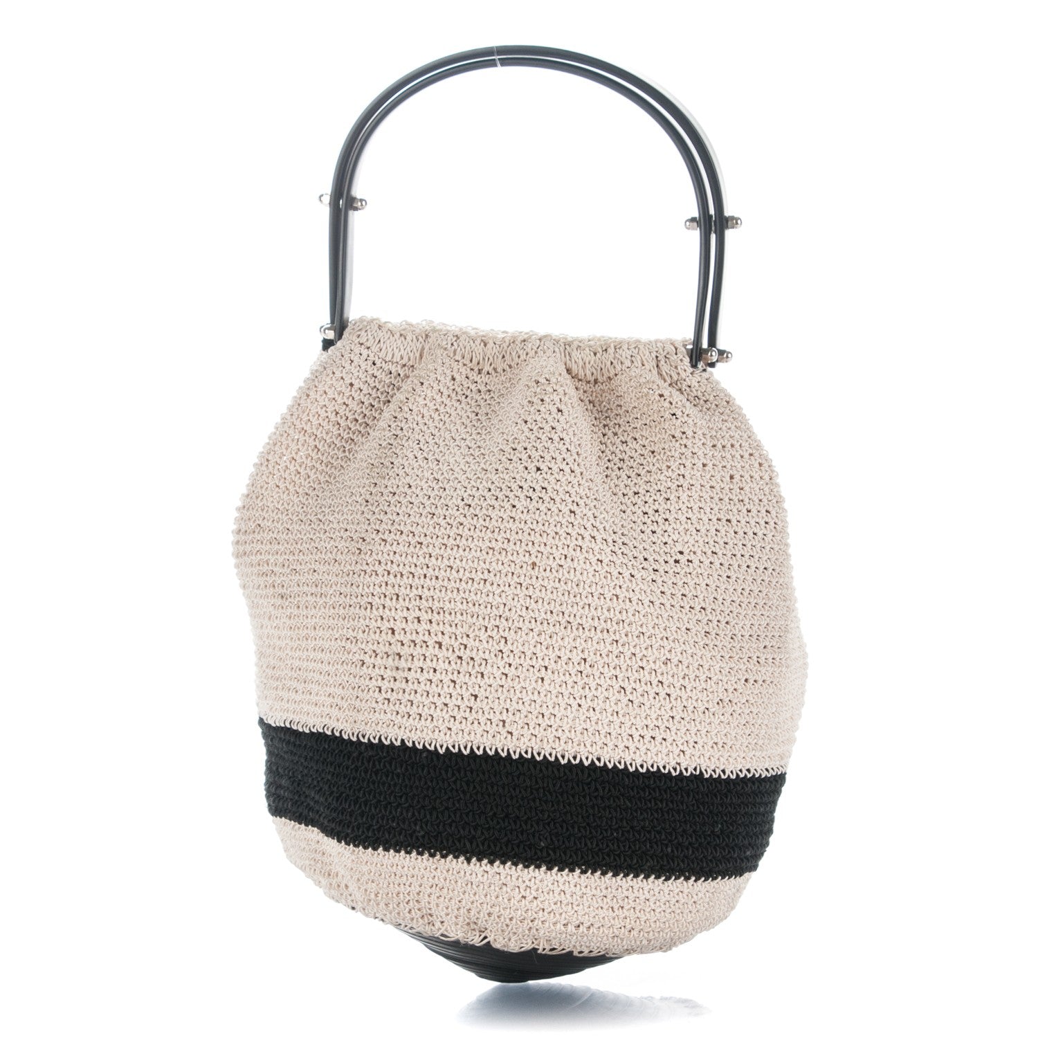 Chanel Crochet Knitting Bag Beige 1 of 7