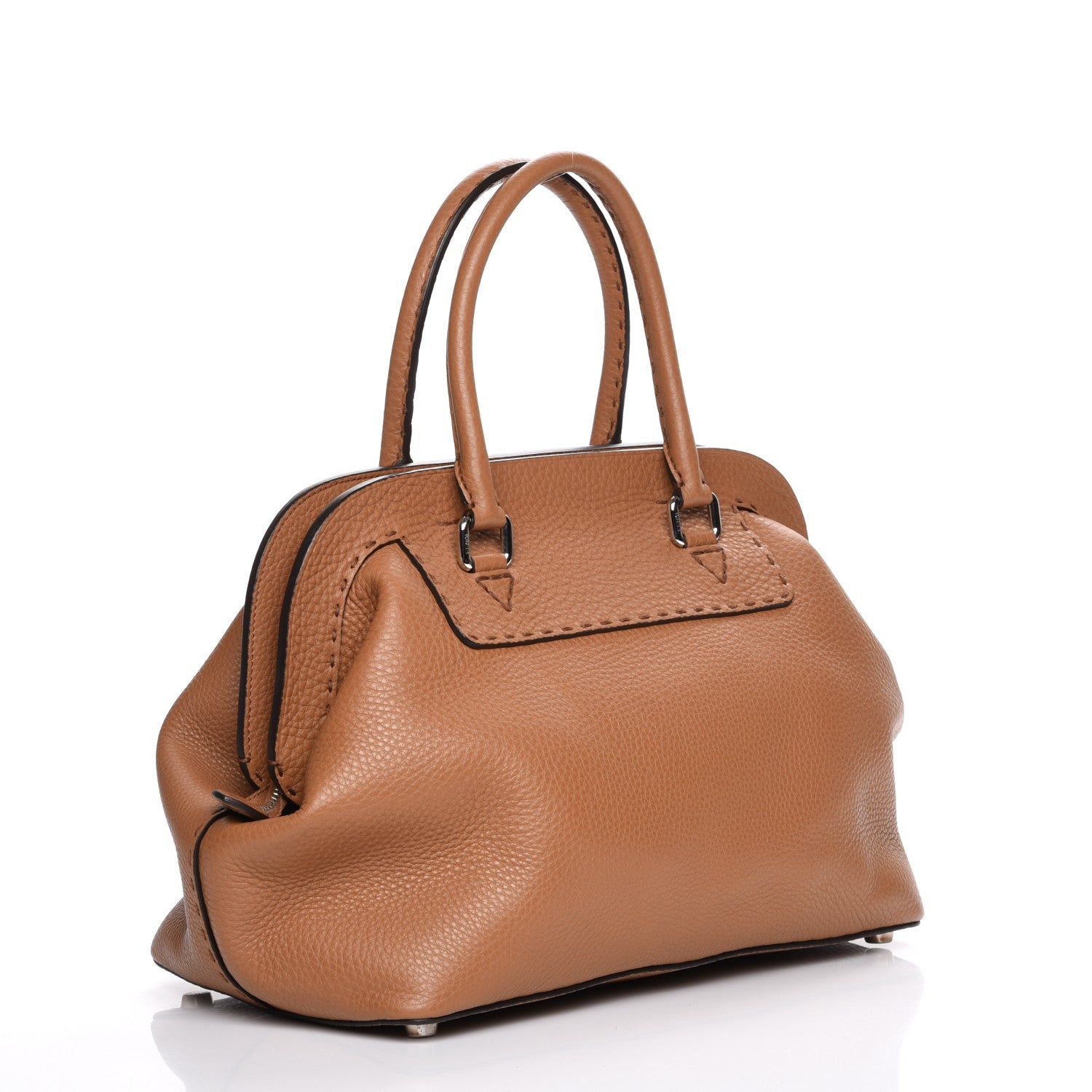 Fendi Cuoio Romano Selleria Adele 1328 Bag Mou 3 of 7