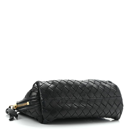 Bottega Veneta Nappa Intrecciato Cosmetic Pouch Black 4 of 11