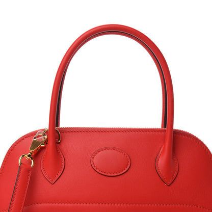 Hermes Swift Bolide 27 Rouge de Coeur 10 of 11