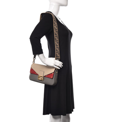 Fendi Vitello Grace FF 1974 Baguette Argilla Nuvola Fragola 2 of 9