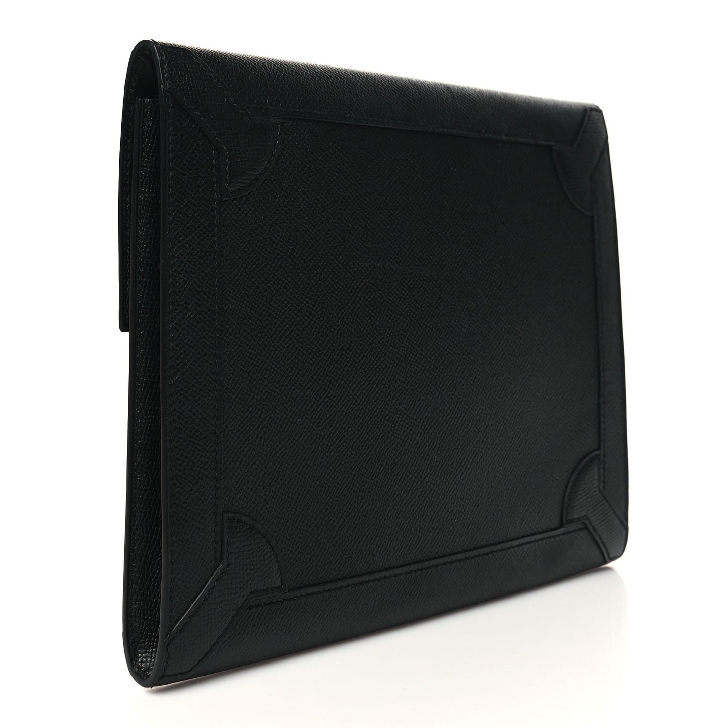 Epsom Fleche D Or Clutch Black