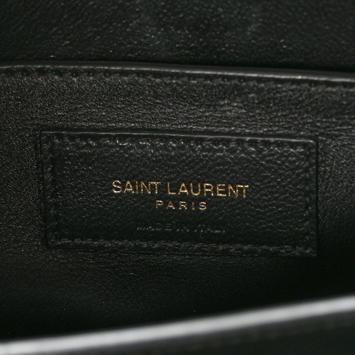 Saint Laurent Grain de Poudre Medium Classic Monogram Cassandra Top Handle Black 6 of 9