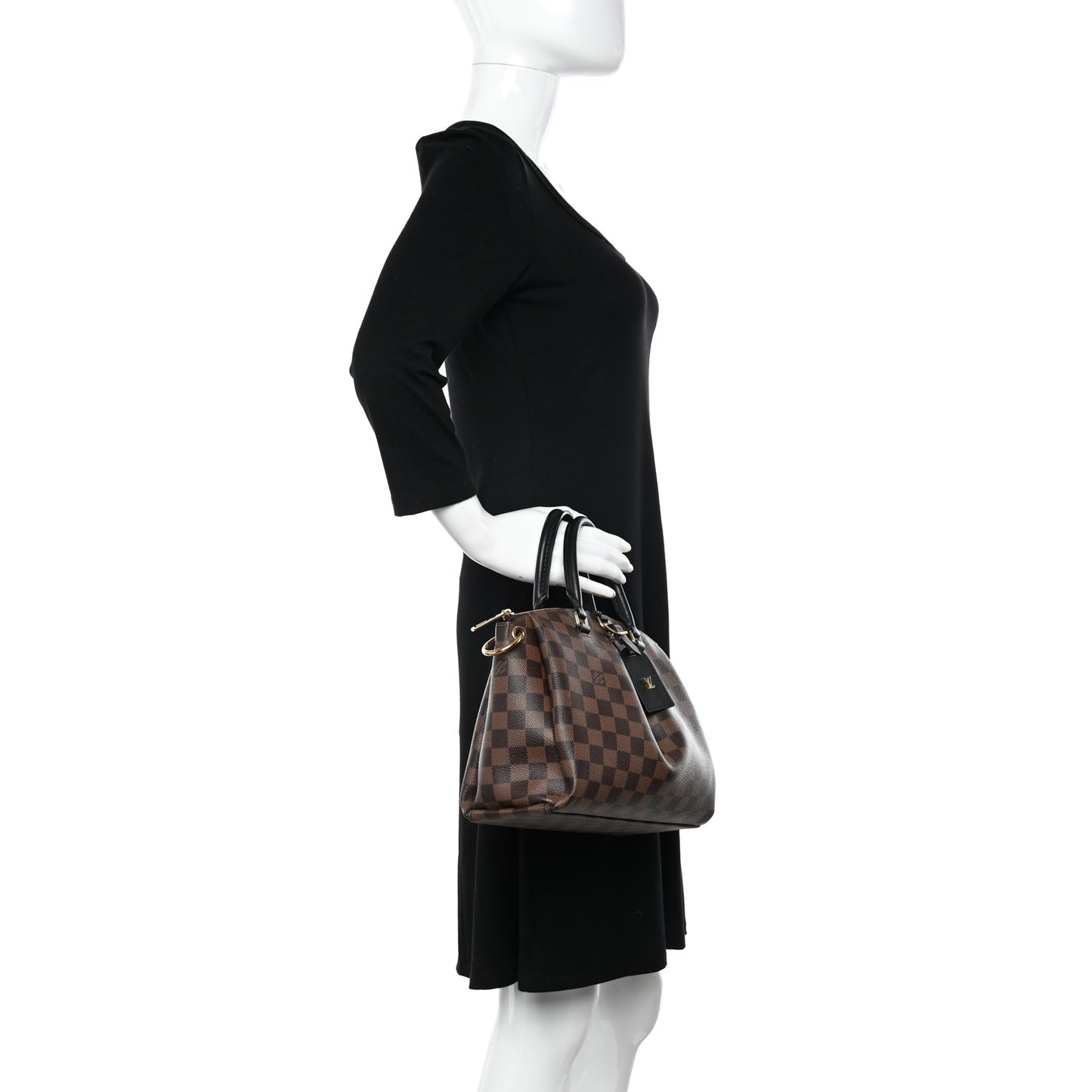 Damier Ebene Odeon Tote PM Black