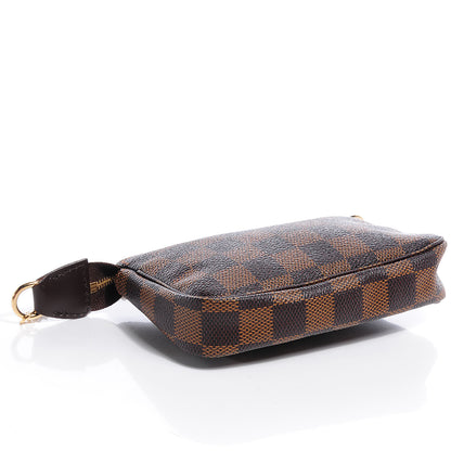 Louis Vuitton Damier Ebene Mini Pochette Accessories 4 of 7