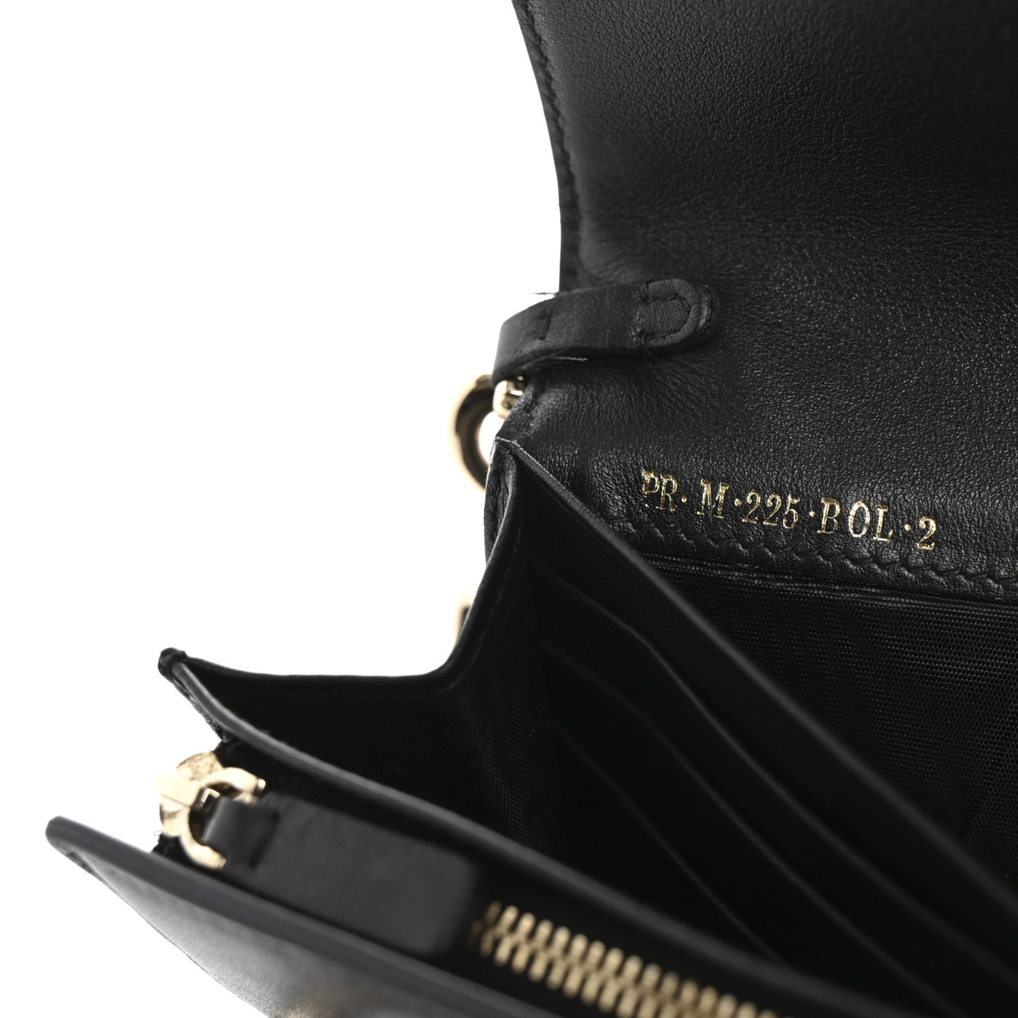 Nappa Rockstud Wristlet Clutch Black