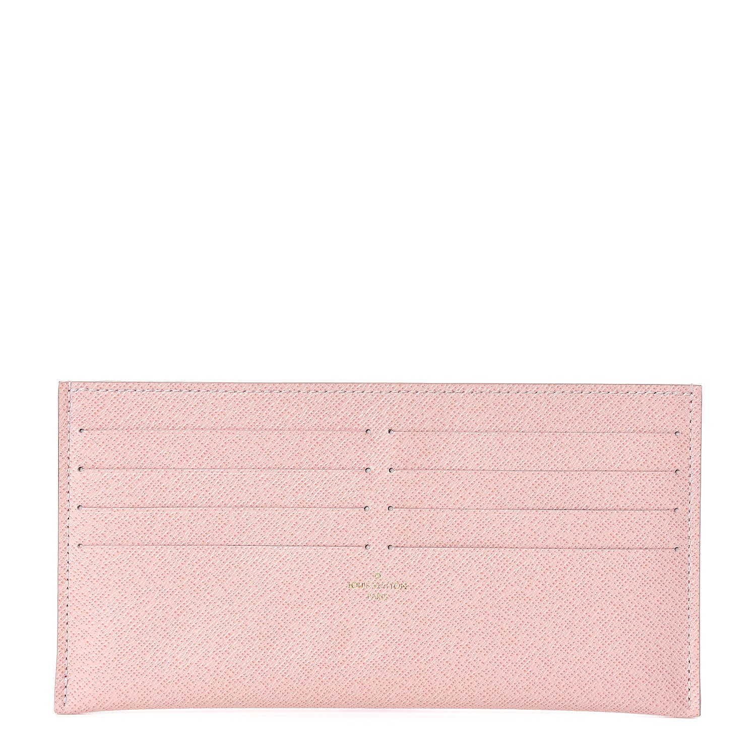 Louis Vuitton Calfskin Felicie Card Holder Insert Rose Ballerine 1 of 6