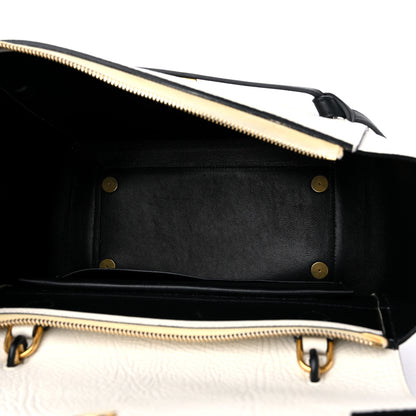 Celine Bullhide Mini Belt Bag Black White 5 of 13