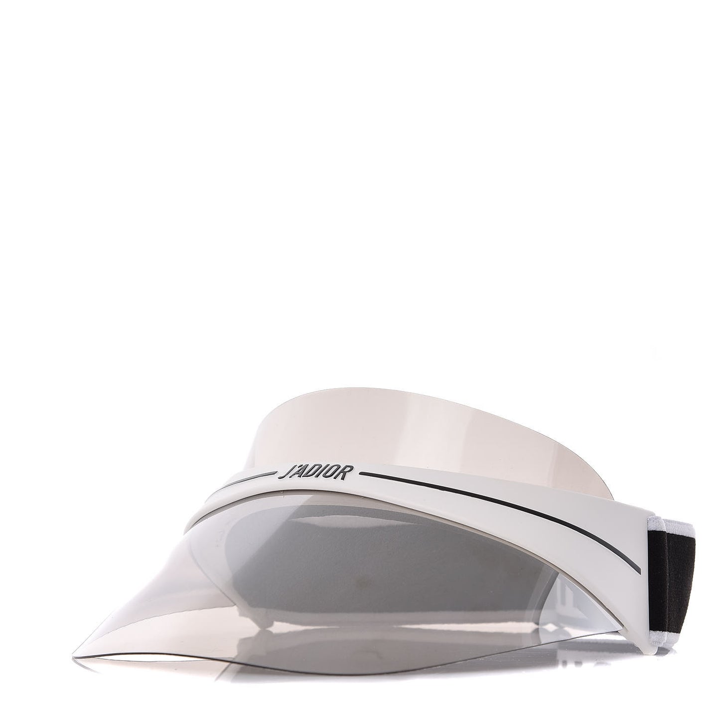Mirrored DiorClub1 Sun Visor Silver