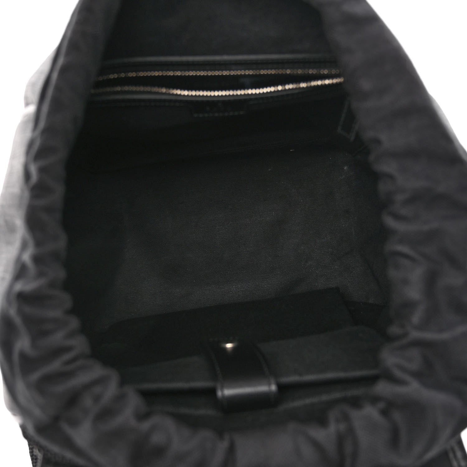 Gucci GG Supreme Monogram Azalea Calfskin Medium Retro Interlocking G Backpack Black 5 of 9