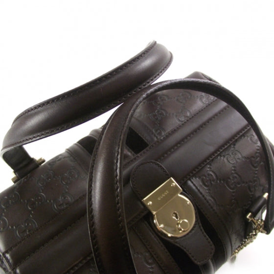 Guccissima Large Treasure Boston Tote