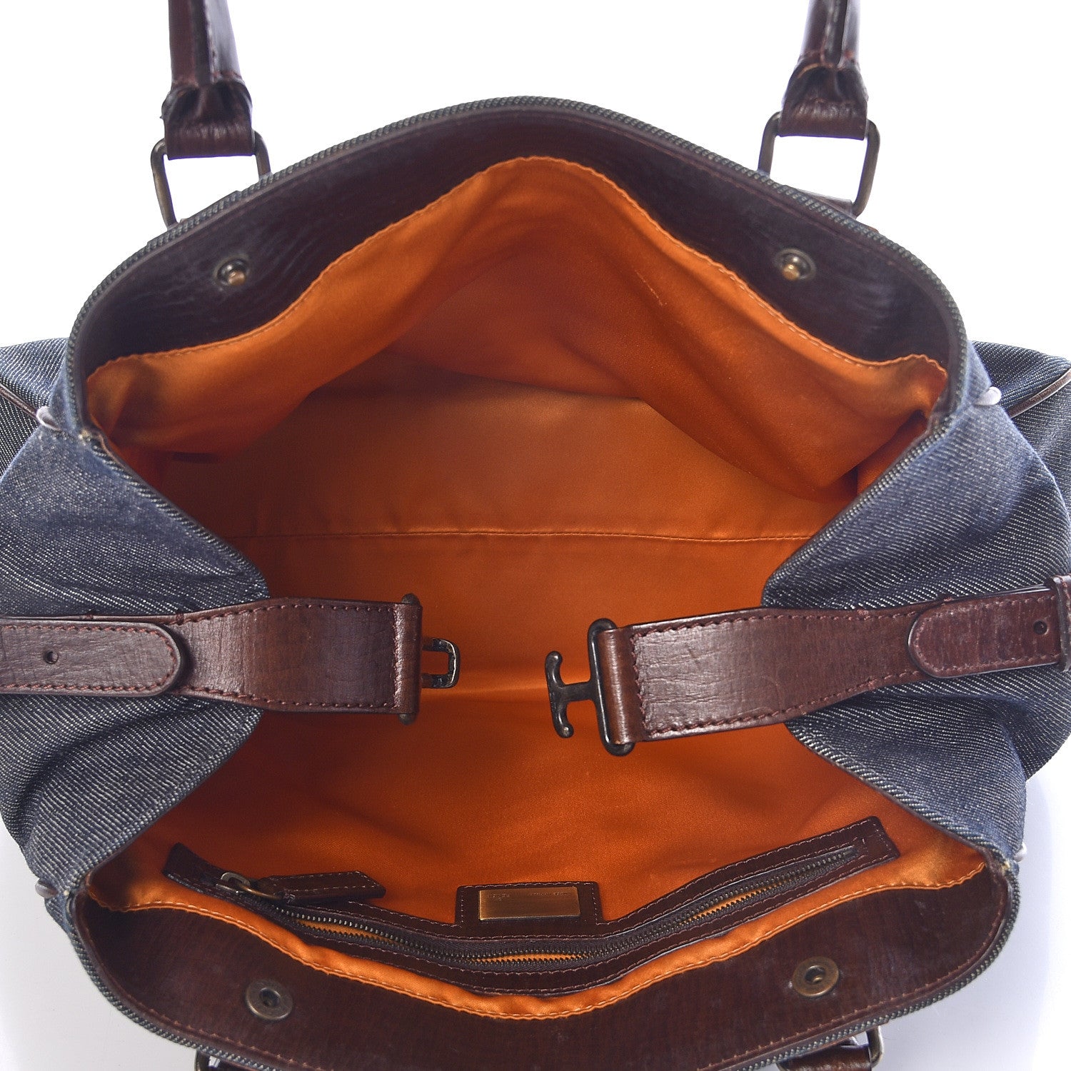 Fendi Denim De Jour Bag Blue 5 of 17