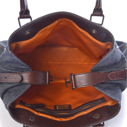 Fendi Denim De Jour Bag Blue 5 of 17