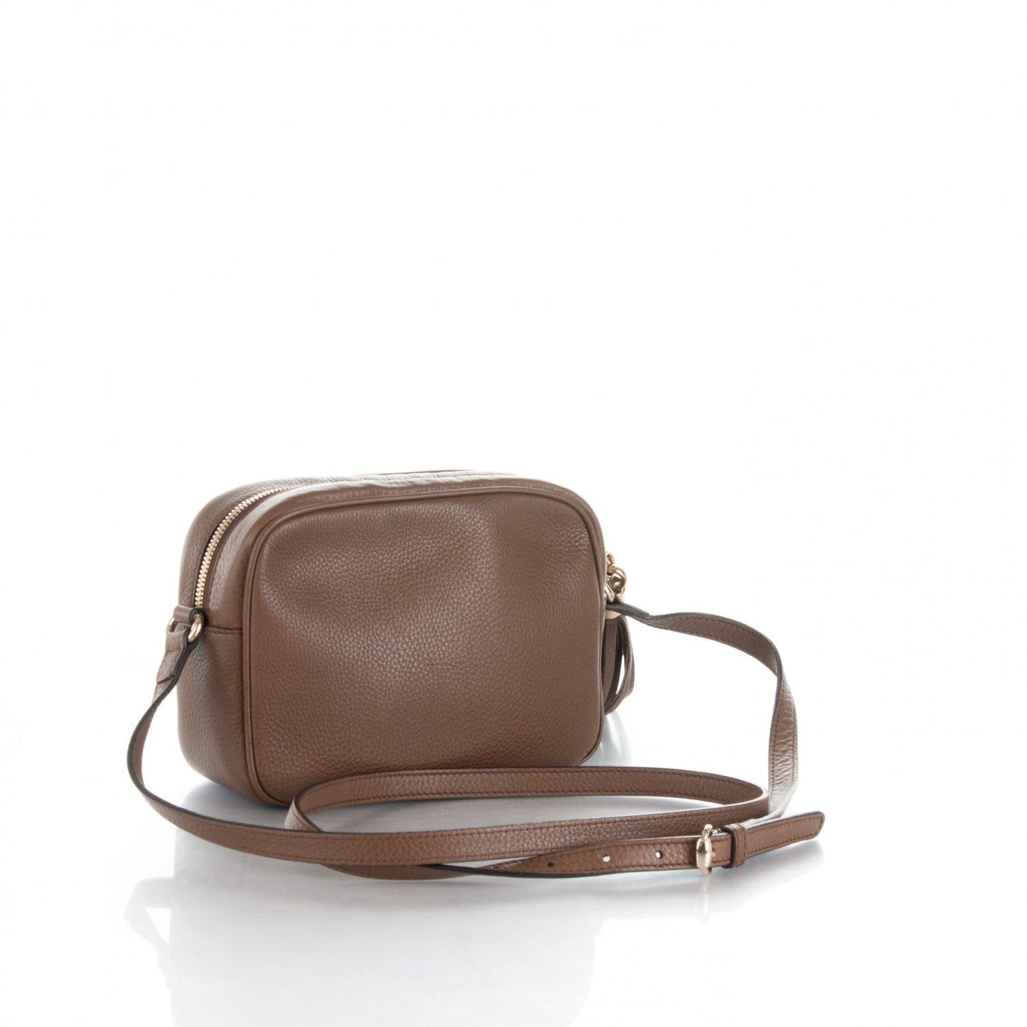 Cellarius Calfskin Small Soho Disco Bag Acero