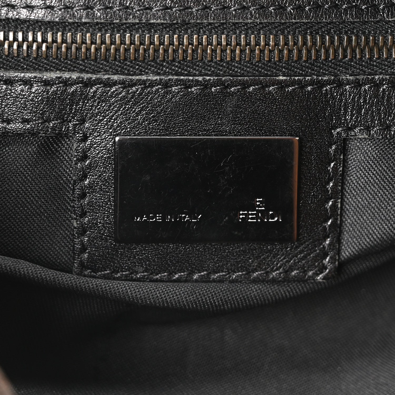 Fendi Zucchino Mama Baguette Tobacco 6 of 9