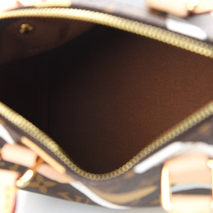 Louis Vuitton X LOL Monogram Speedy BB Gold Silver 6 of 12