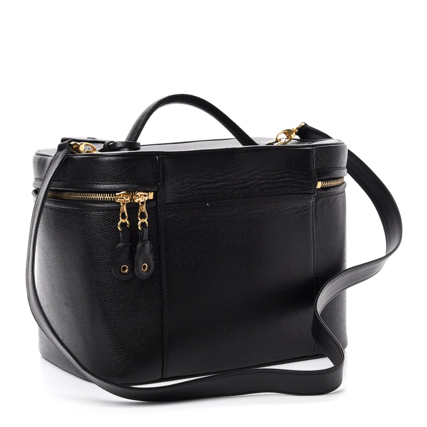 Caviar CC Vanity Train Case Black