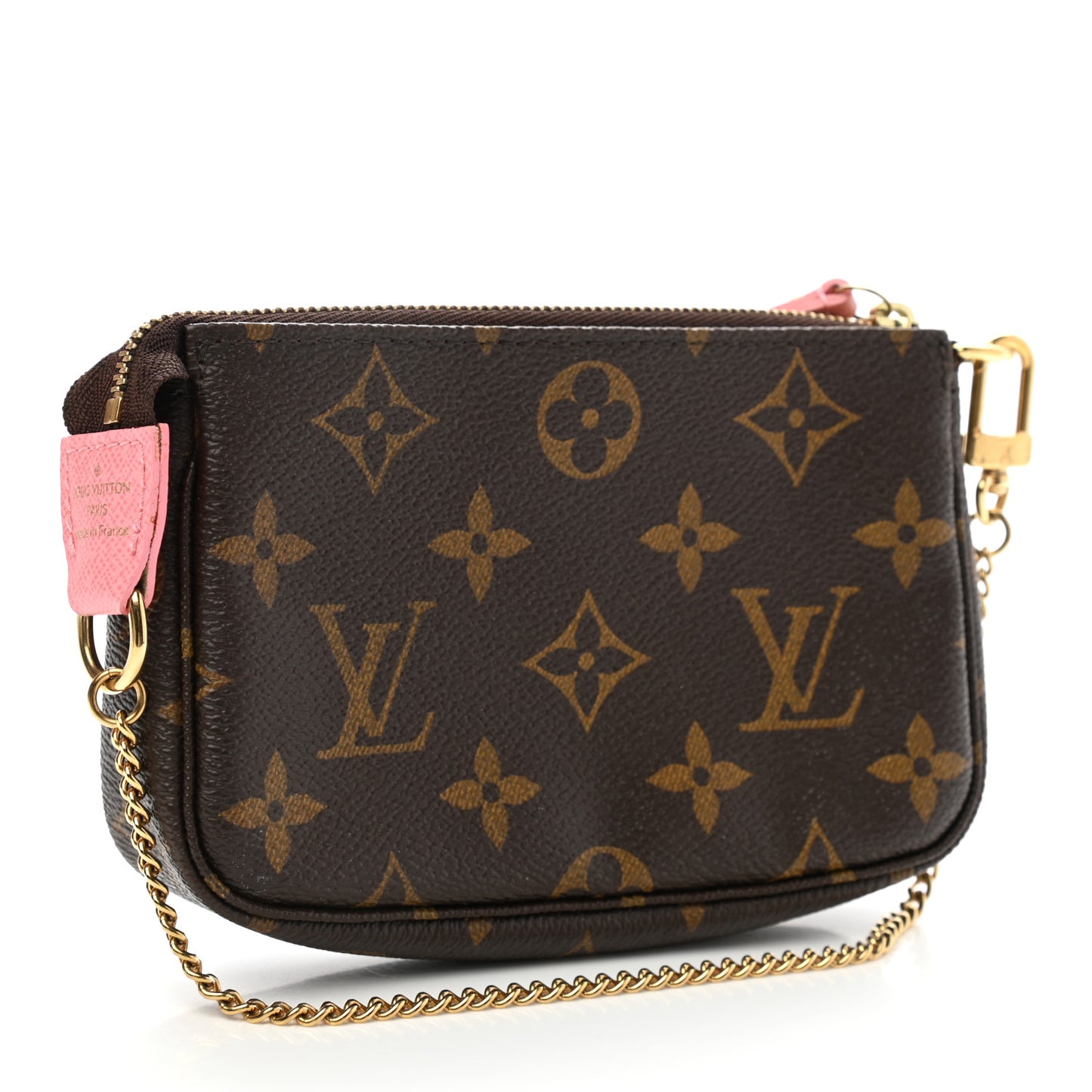 Monogram Illustre Mini Pochette Accessories Rose