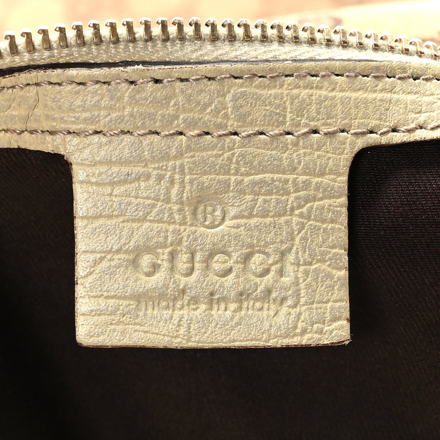 Monogram Hasler Hobo Beige