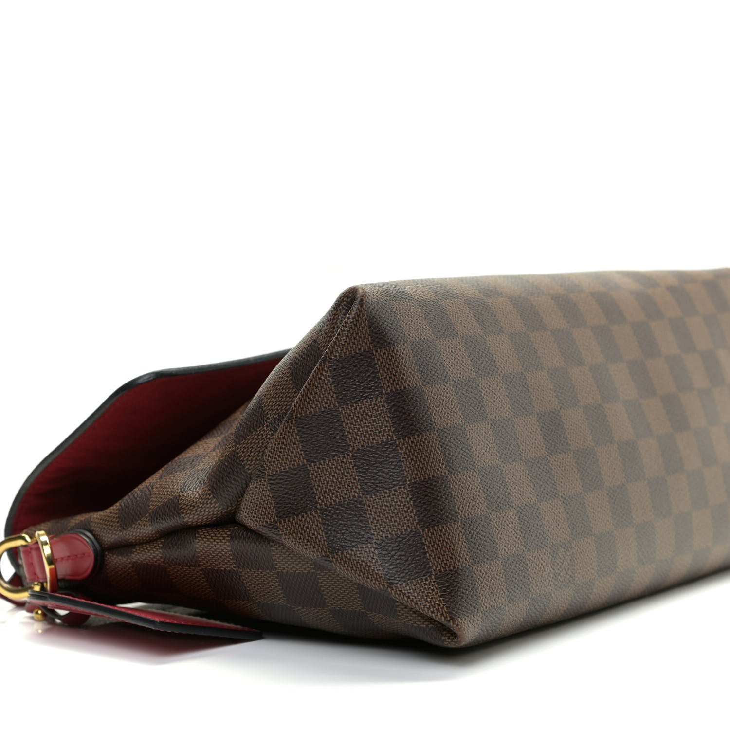 Louis Vuitton Damier Ebene Beaubourg MM Scarlet 10 of 16