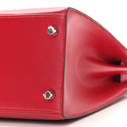 Hermes Tadelakt Kelly Sellier 28 Rouge Vif 10 of 11
