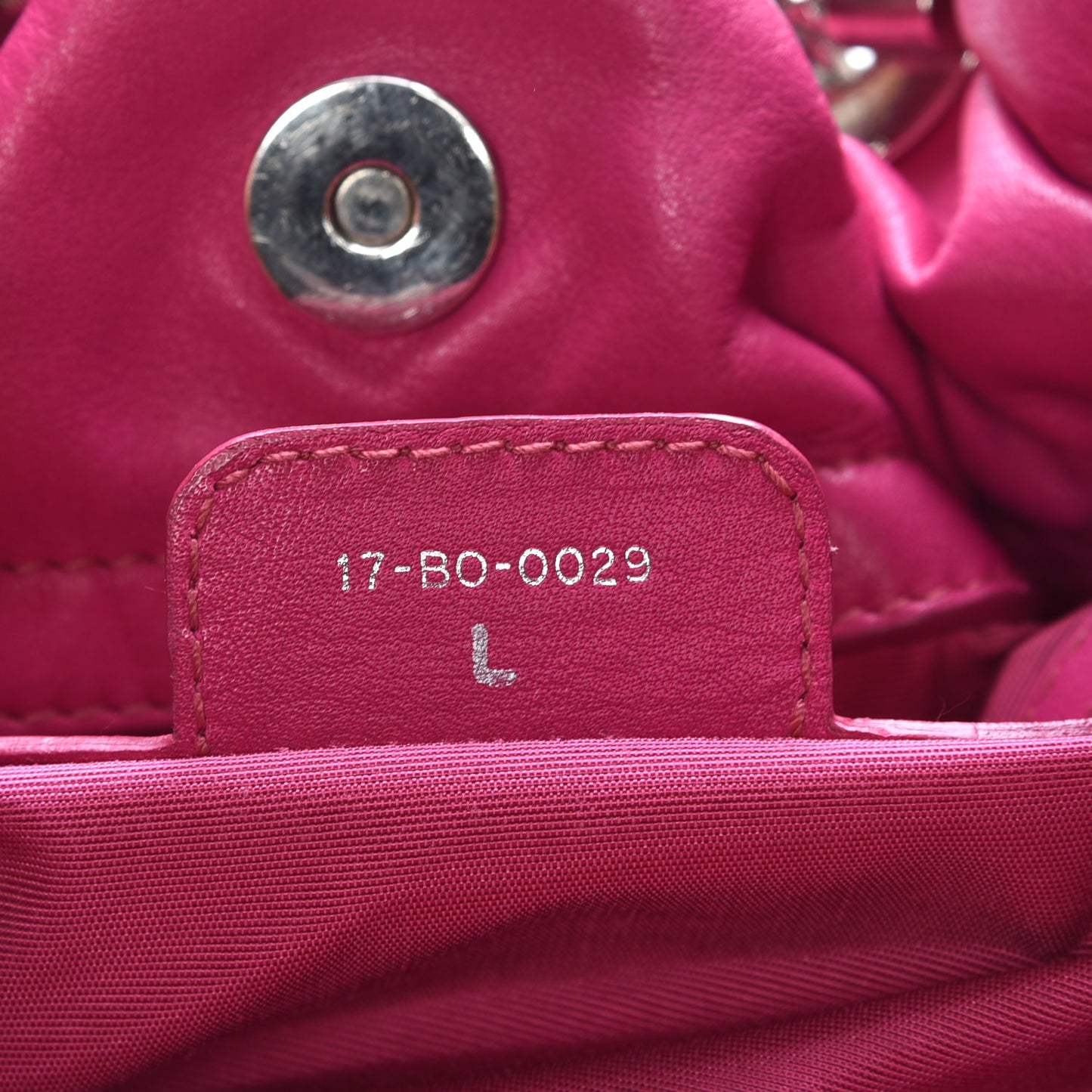 Lambskin Medium Le Trente Tote Pink