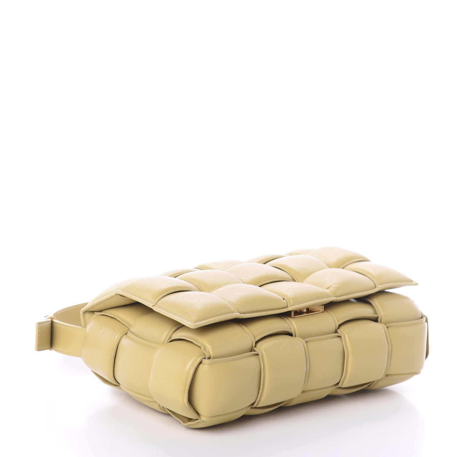 Bottega Veneta Nappa Maxi Intreccio Padded Cassette Crossbody Bag Tapioca 4 of 11