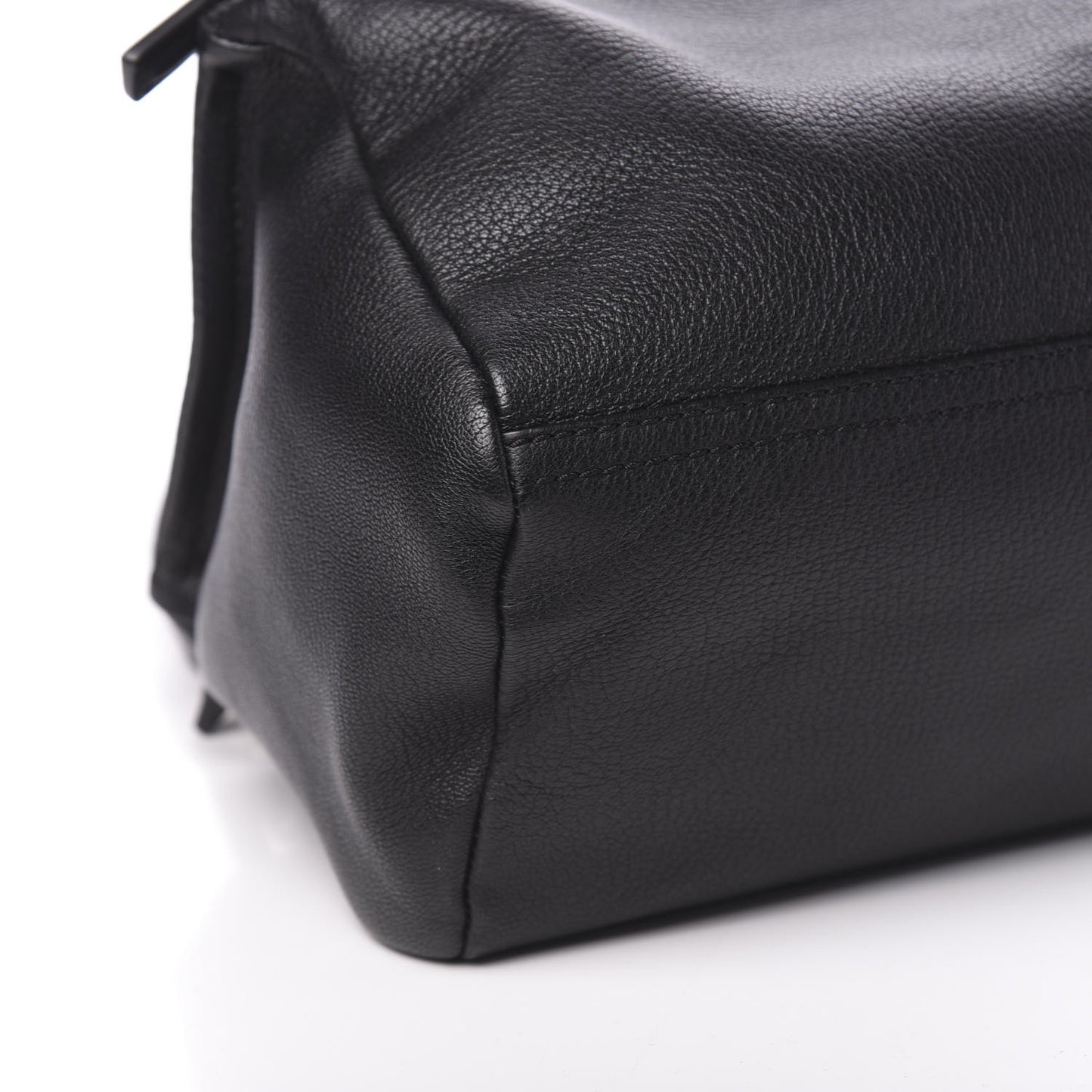 Sugar Goatskin Small Pandora Black