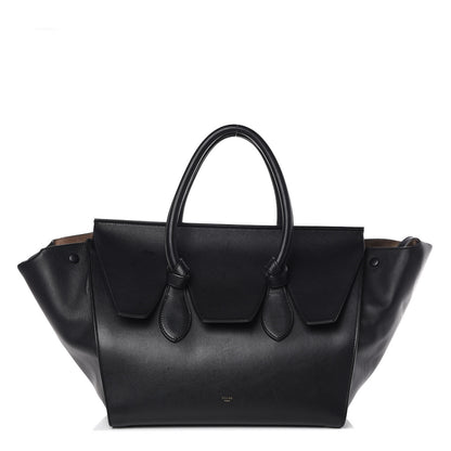 Celine Natural Calfskin Medium Tie Knot Tote Black 1 of 10