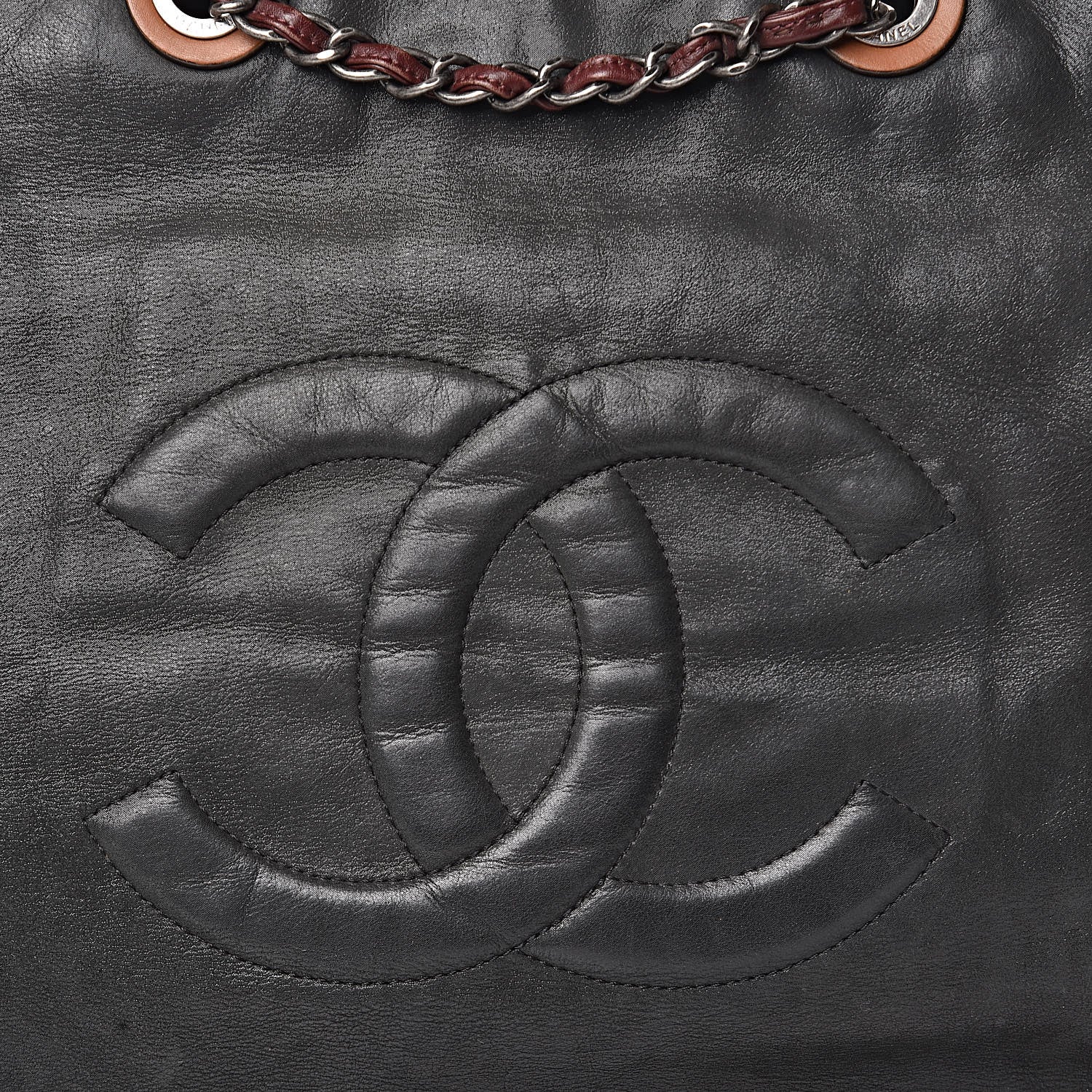 Chanel Iridescent Calfskin In the Mix Tote Black 10 of 17