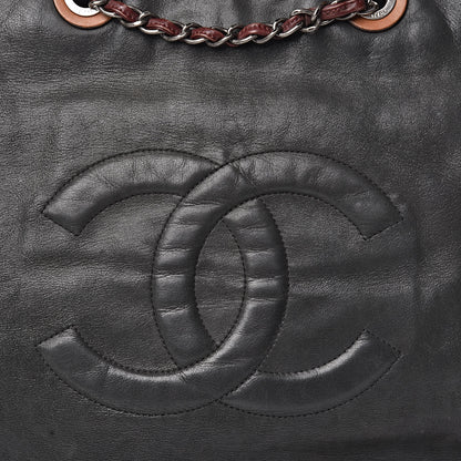 Chanel Iridescent Calfskin In the Mix Tote Black 10 of 17